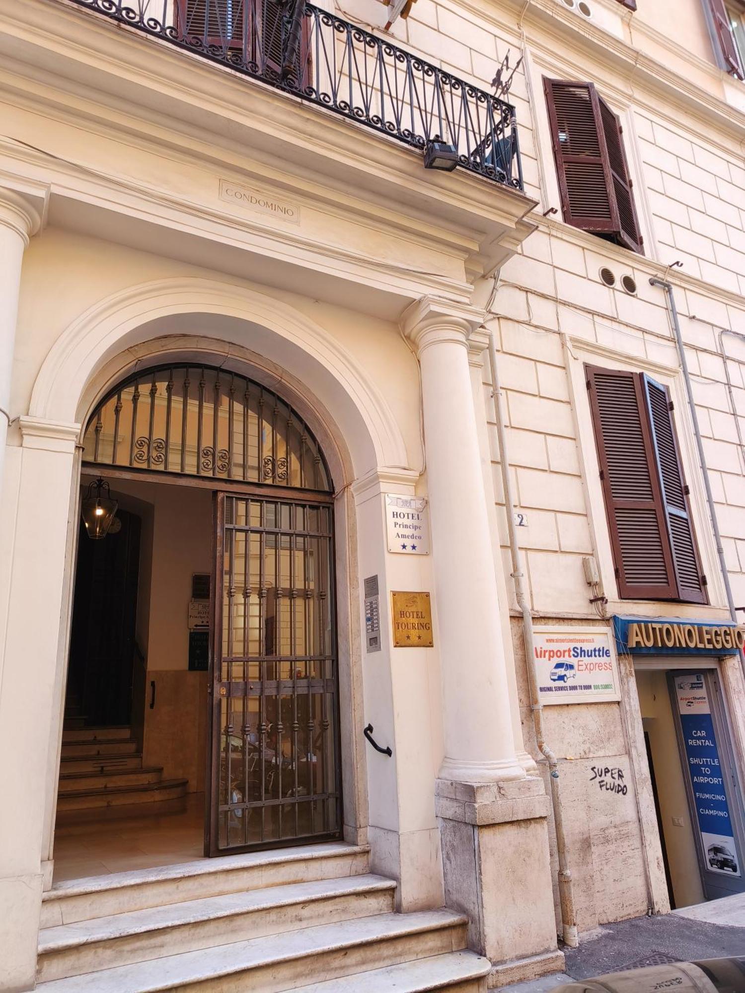 Hotel Principe Amedeo Rom Exteriör bild