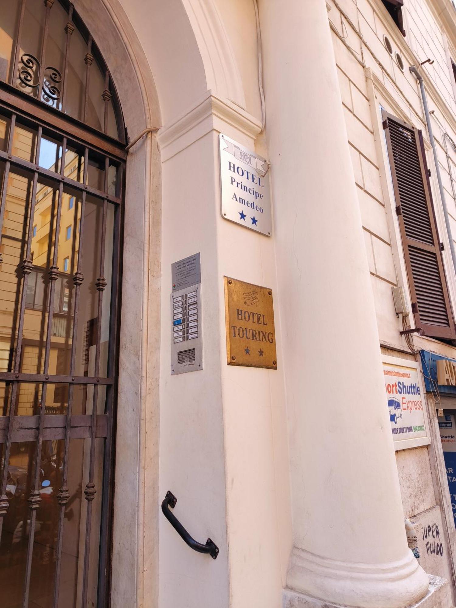 Hotel Principe Amedeo Rom Exteriör bild